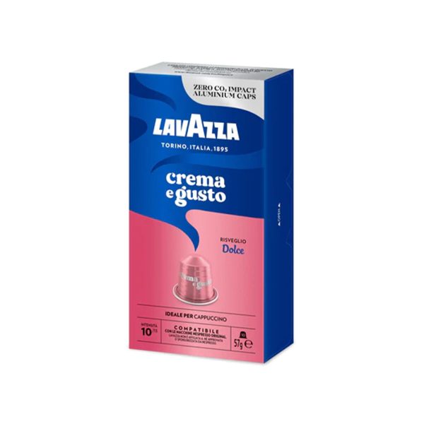 Lavazza Crema e Gusto Dolce (Aluminum) - 10 capsules